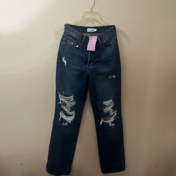 Cello woman’s blue jeans size 1 - Picture 4 of 6